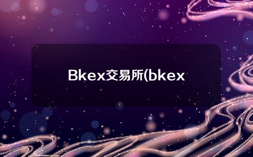 Bkex交易所(bkex货币交易所)