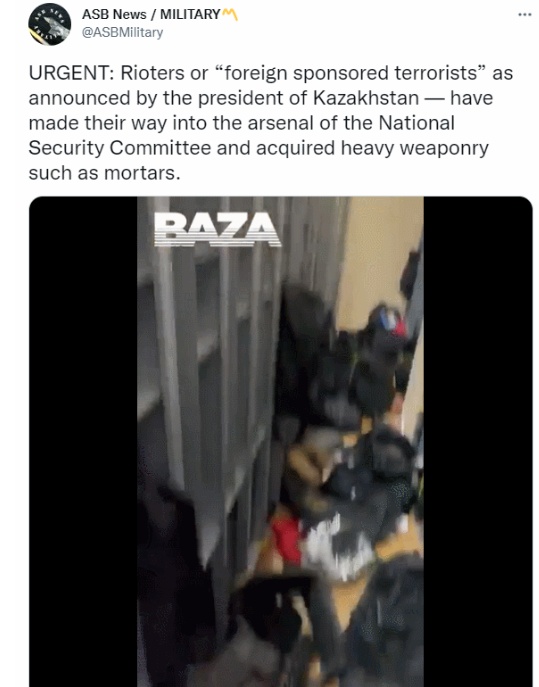 内鬼抓到了？哈萨克斯坦前总理涉嫌叛国罪被捕，疑似配合暴徒撤兵