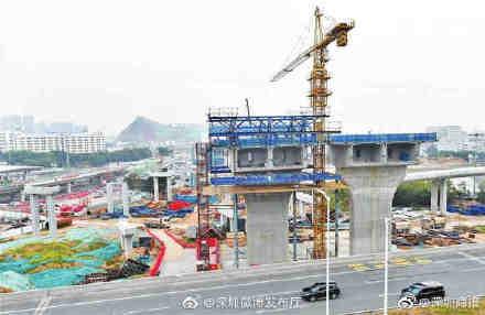广深沿江高速二期工程建设提速，明年经沿江高速可直达机场航站楼