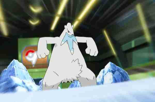 《宝可梦》擅用冰系的馆主哈奇库，手中的精灵特性都趋于白板？