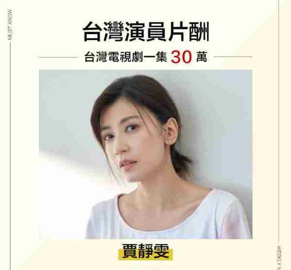 台湾演员片酬曝光，许光汉5万台币一集，对比内地堪称“白菜价”