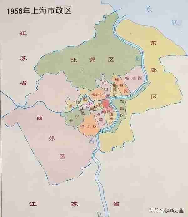 4大直辖市之一，上海市的区划，为何形成了16个区？