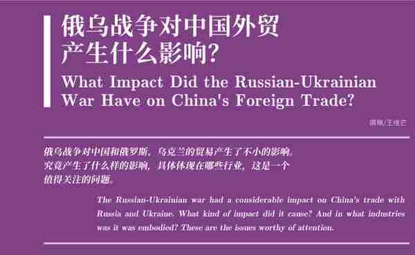 俄乌战争对中国外贸产生什么影响？