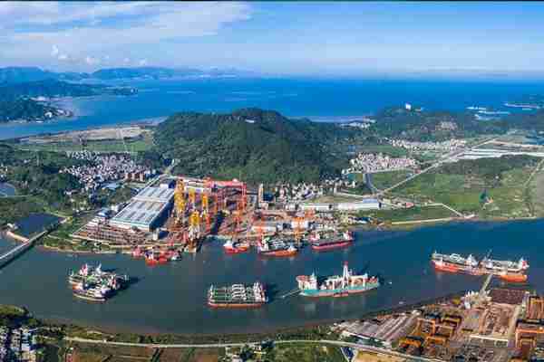 福州首艘LNG双燃料汽车滚装船在连江开工建设