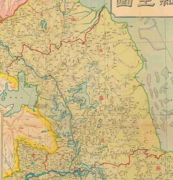 1925年民国江苏省老地图