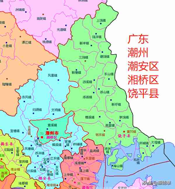潮州3区县41镇的变迁：人口、工业、土地…最新统计