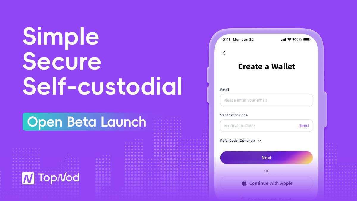 TopNod 钱包隆重推出:通过直观的自主托管管理,赋能 Web3 访问现实世界资产