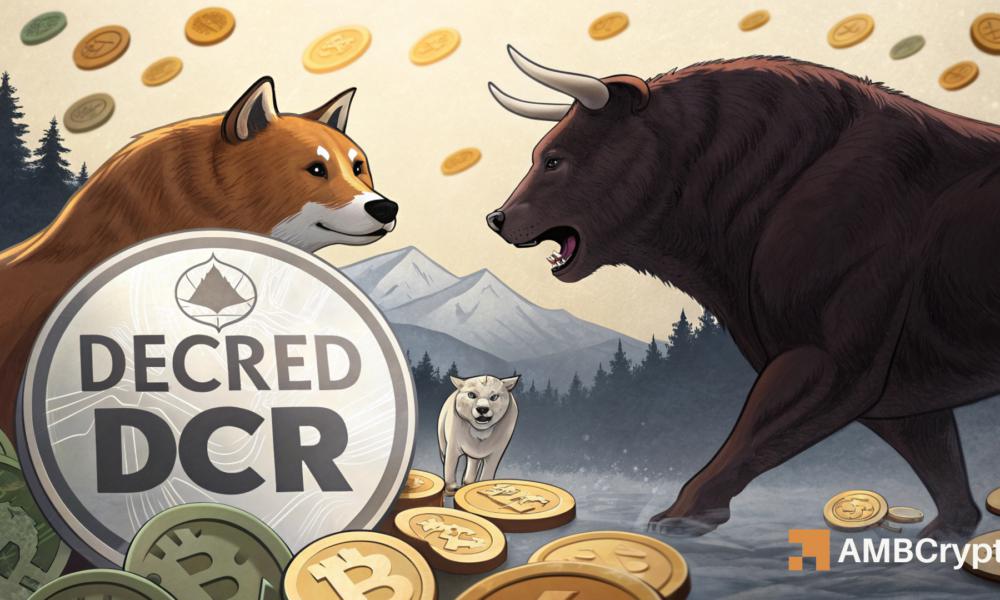 DCR价格测试55美元，60%质押收紧供应——预计未来走势如何？